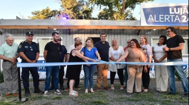 Luján: El Intendente inauguró una nueva subsede de comando de patrullas