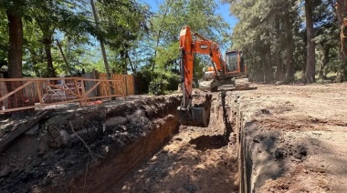 Avanza la obra hidráulica del Arroyo San Roque en Glew