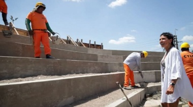 Supervisan operativo integral de limpieza en Quilmes Oeste
