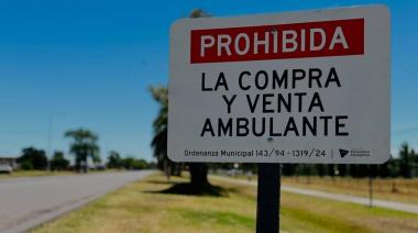 Ameghino pone el foco en la prohibición de la venta ambulante: “Apoyemos el comercio local y registrado”
