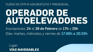 Comienza la inscripción para cursos gratuitos de oficios portuarios en Bahía Blanca