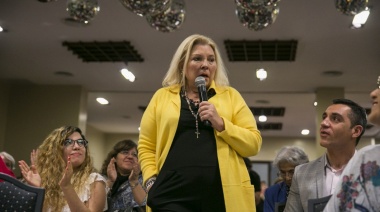 Carrió será candidata en Provincia y disparó: "Milei y Karina son marginales"