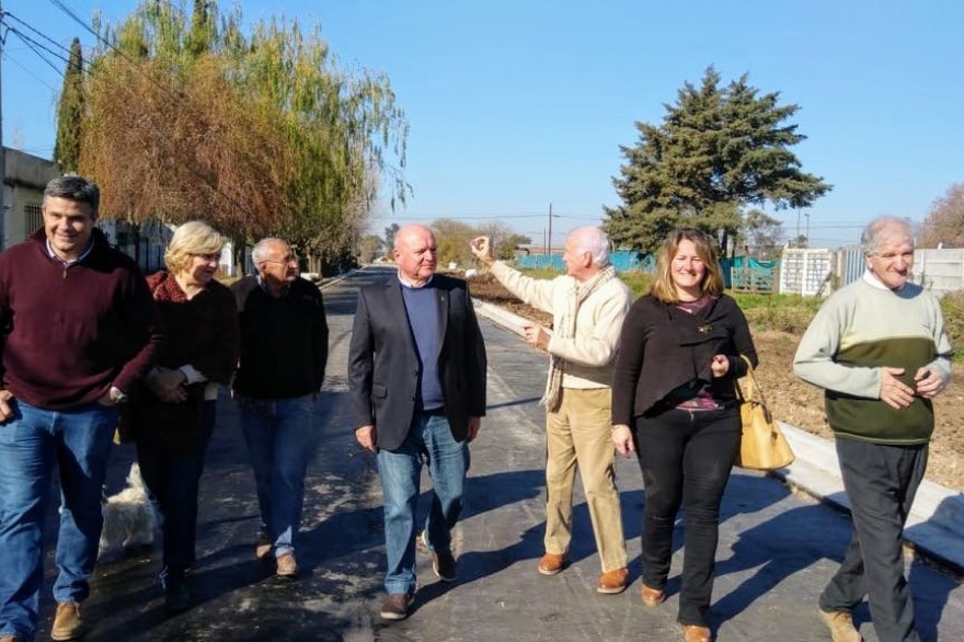 El diputado Oroño visitó Navarro
