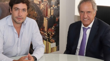 Scioli se reunió con el Intendente de Pinamar