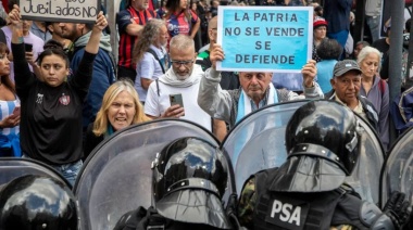 Instan al Gobierno a investigar el accionar policial en la marcha de los jubilados
