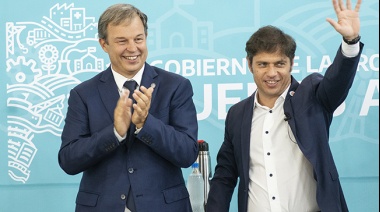 Kicillof: “Frenar la obra pública no es un problema de recursos, es una decisión ideológica”