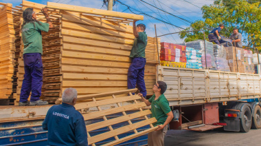 San Fernando envió dos camiones con donaciones para Bahía Blanca: "Nos llena de orgullo"