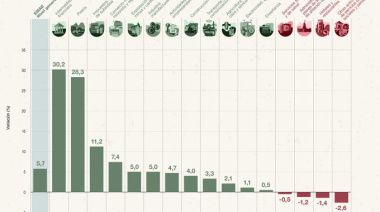 La economía mejora, pero persisten sectores en caída