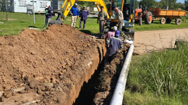 Ramallo avanza con obra de cloacas: “Se hace con el esfuerzo de ABSA y el Municipio”