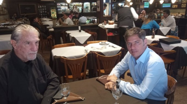 Frente al modelo libertario, Kicillof tiende puentes con la UCR