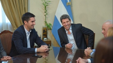Manuel Mosca y Sergio Uñac almorzaron en San Juan