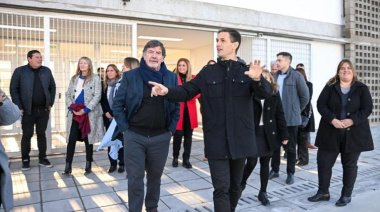 Mantegazza junto a Sileoni: “En San Vicente la educación es prioridad”