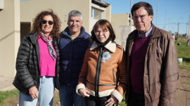 Coronel Dorrego: Batakis y Chalde celebraron la finalización de obra de 46 viviendas