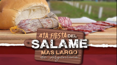 Se viene la 4ª Fiesta del Salame más largo del país