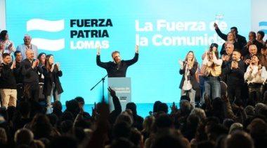 “Es comunidad o motosierra”: Otermín presentó la lista de Fuerza Patria Lomas