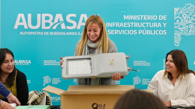 AUBASA moderniza el acceso a Cardales con nueva iluminación en Ruta 6