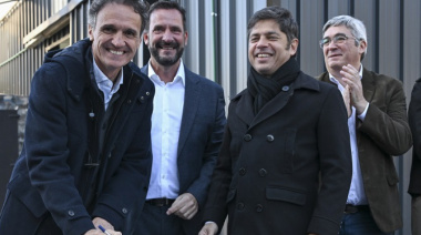 Sujarchuk con Kicillof: “hoy la vida de los escobarenses es un poquito más justa” 