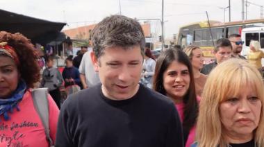 Camino al 7S: Pablo Domenichini recorrió Quilmes y respaldó a la lista local
