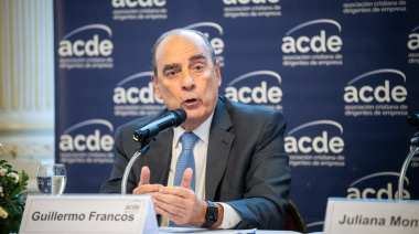 Francos reconoció que “puede caer el consumo” pero negó recesión