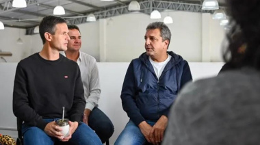 Mantegazza recibió a Massa: “nuestra propuesta es la única capaz de ponerle un freno a Milei”