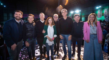 Julio Zamora cerró la campaña en Tigre: “Vamos por la Argentina de la producción, empleo y trabajo digno”