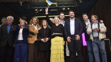 Carrió encabezó el lanzamiento de campaña de la Coalición Cívica