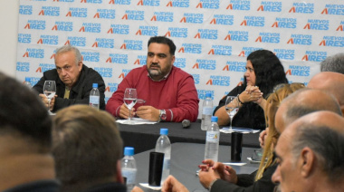 Luayza y dirigentes de Nuevos Aires proyectan el futuro del espacio en la provincia