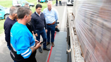 Fiscalización récord: Transporte bonaerense sacó de circulación miles de toneladas de sobrepeso