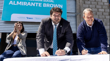Inauguraron en Almirante Brown un nuevo Polo Productivo