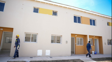 En Avellaneda, la Provincia tiene en marcha casas que Nación paralizó