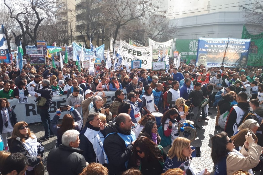 Gremios docentes: “No hay voluntad de negociación”