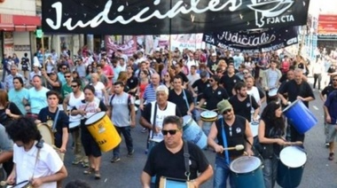 Judiciales bonaerenses realizan paro