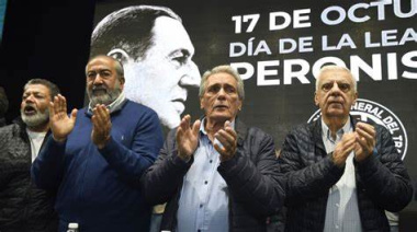 La CGT conmemoró el 17 de Octubre y advirtió: "La primera reforma laboral tiene que ser bajar la jornada"