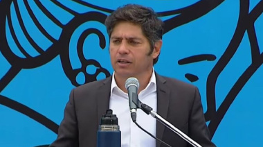 Kicillof advirtió que “están en peligro las banderas de la independencia y la soberanía”
