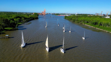 Más de 200 tripulantes protagonizaron la segunda Regata Canal Magdalena