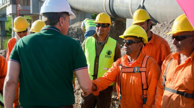 Chaco: el acueducto está en marcha y avanzan las obras