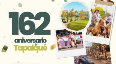 Tapalqué celebra su 162° aniversario con música, tradición y sabor