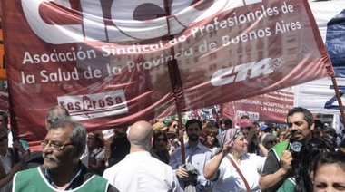 Médicos bonaerenses realizan paro de 48 horas