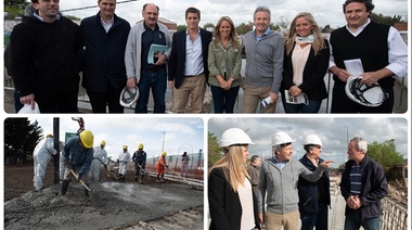La Plata: Legisladores recorrieron obras hidráulicas