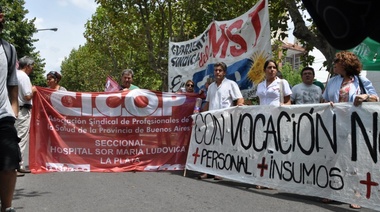 Médicos bonaerenses realizan un nuevo paro de 48 horas