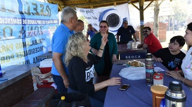 Los empleados de comercio de zona oeste tuvieron su día de fiesta