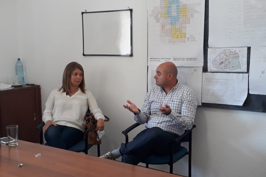 Legisladora recorrió distrito de la sexta sección