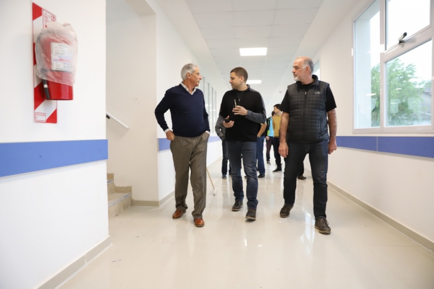 Avanzan las obras del hospital municipal de Santa Teresita