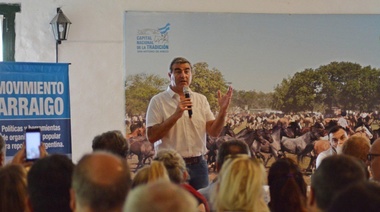 Durañona: "El pueblo está harto del marketing como metología política"