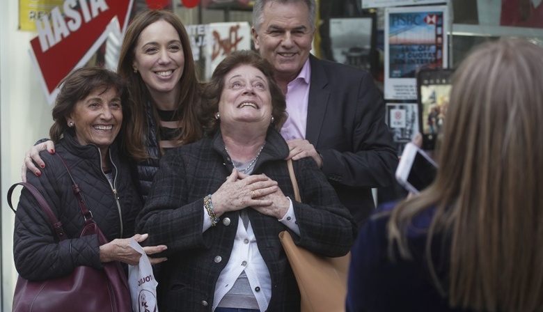 María Eugenia Vidal recorrió Bahía Blanca y Tres Arroyos