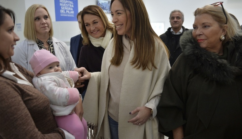 Vidal recorrió las obras en construcción del hospital Nuestra Señora del Pilar