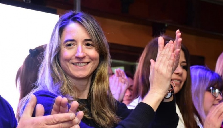 Flavia Delmonte presentó su plataforma de gobierno