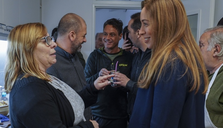 Vidal visitó la "Casa de Abrigo Nazaret" en Morón