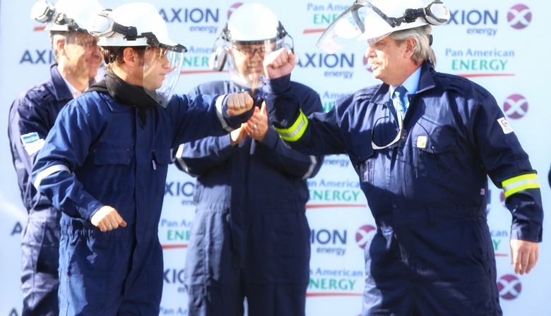 Kicillof, con Fernández: “Esta planta representa un aporte a la industrialización”