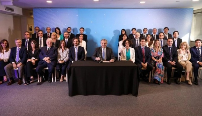 Alberto Fernández: “Este Gabinete refleja la unidad sobre la que se construyó el Frente de Todos”